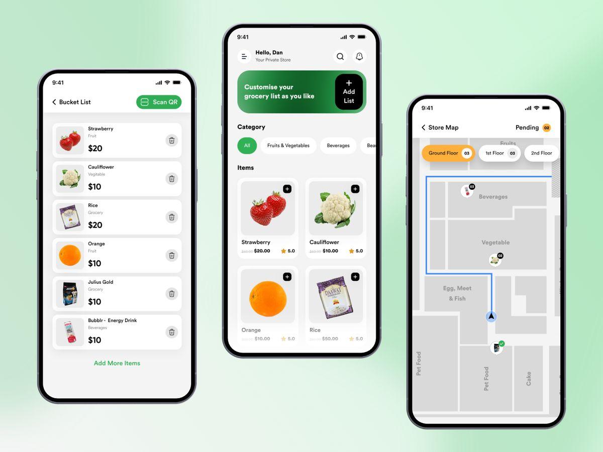 FreshCart — Grocery Delivery Mobile App